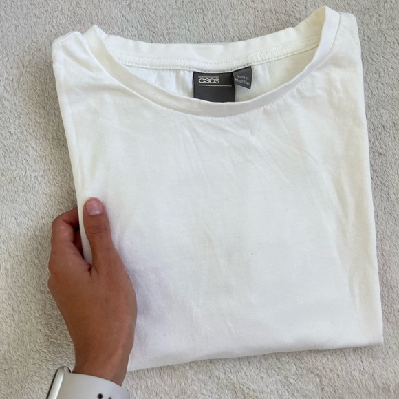 ASOS Other - 🌿 10/$10 NWOT Mens White Long Sleeve T-Shirt